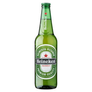 Heoneken lager beer